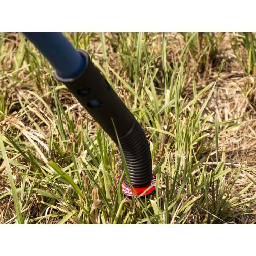 Steel pin adapter with spring for poles 25 mm Ø