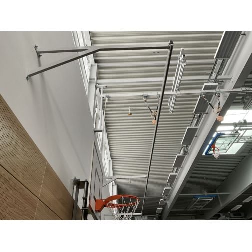 Kübler Sport® Consoles and Running Rail for Ball Stop Net