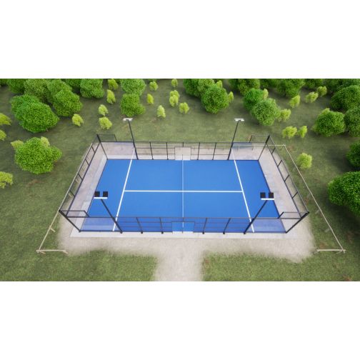 Kübler Sport® Padel Court PANORAMA