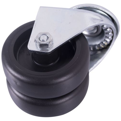 Double swivel castor Ø 75 mm