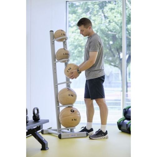 tanga sports® Leather Medicine Ball