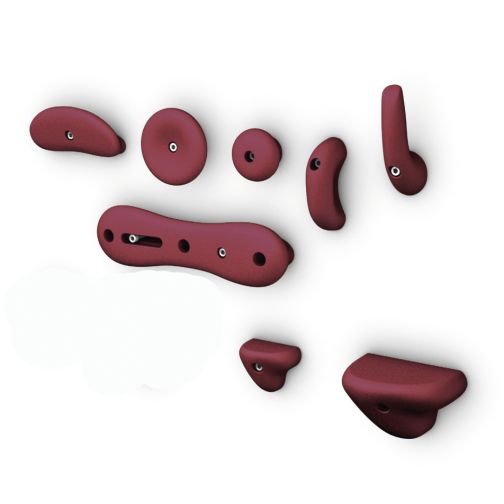 Climbing holds set, 8 pieces