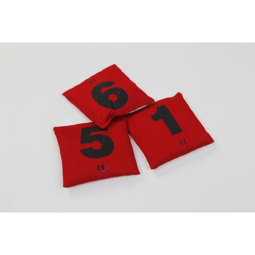 tanga sports® Bean Bag with Numbers