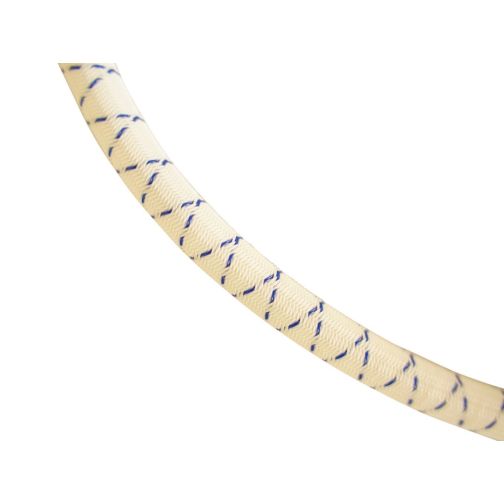 Braided rubber cable for mini trampolines