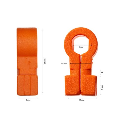 Plastic net holders