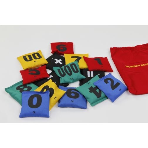 tanga sports® Bean Bag with Numbers