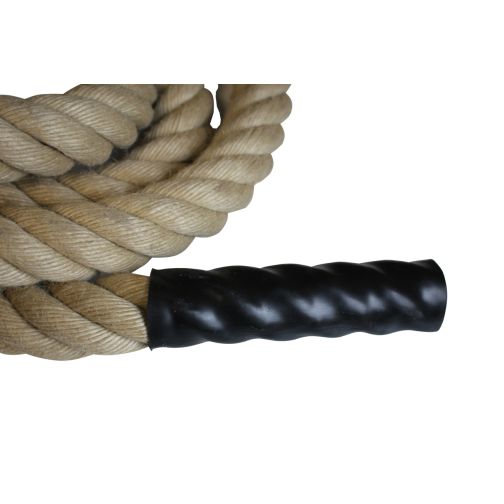 Climbing rope with loop