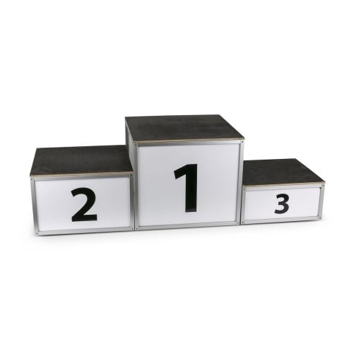 Victory podium, stackable