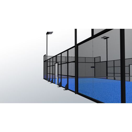 Kübler Sport® Padel Court PANORAMA