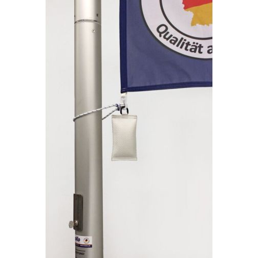 Weight for flagpole, 400 g, white