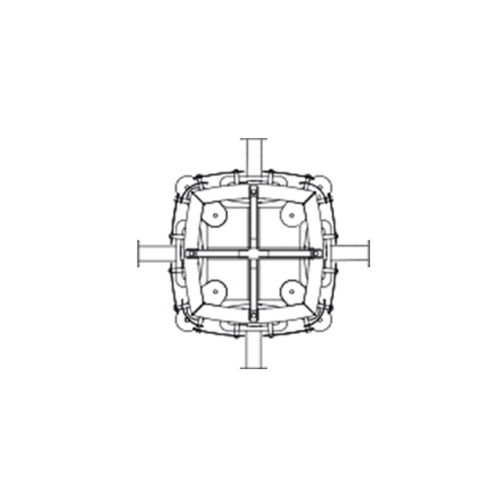 Body-Solid® Pro Dual Base Frame for Multi-Station