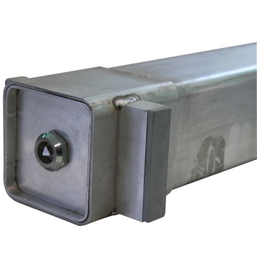 Ground sleeve SPECIAL lockable, 80 x 80 mm, 35 cm insertion depth