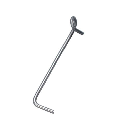 Ground anchor for installation
