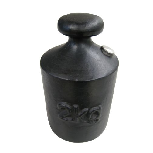 Button weight 2 kg with calibration