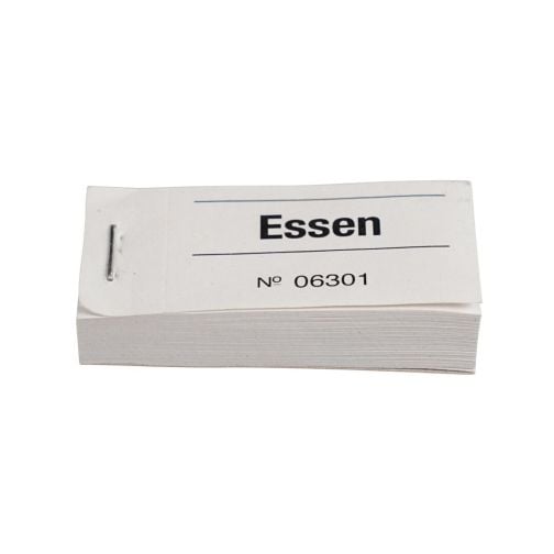 Token block with 100 tear-offs