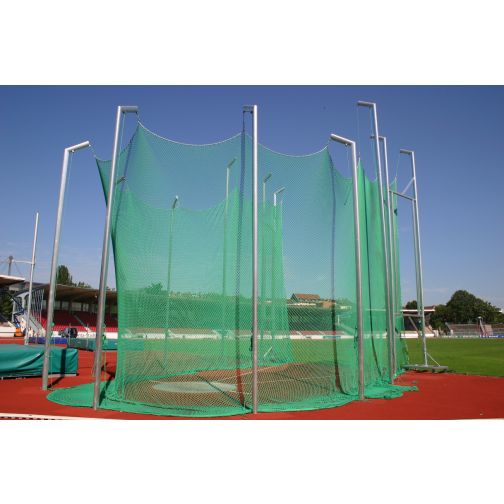 Discus & Hammer Throw Safety Nets in Ground Sleeves 7 to 10 m