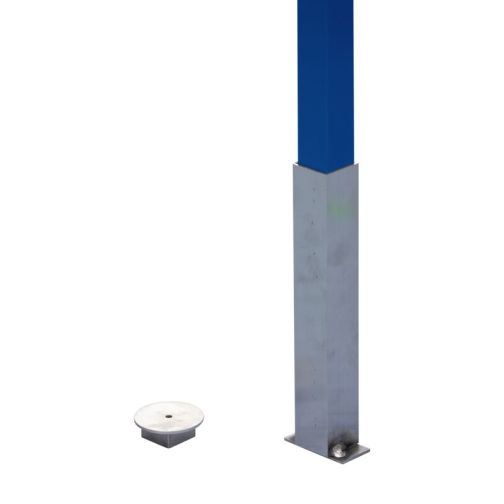 Kübler Sport® Badminton Center Post SCHOOL with Ground Sleeves