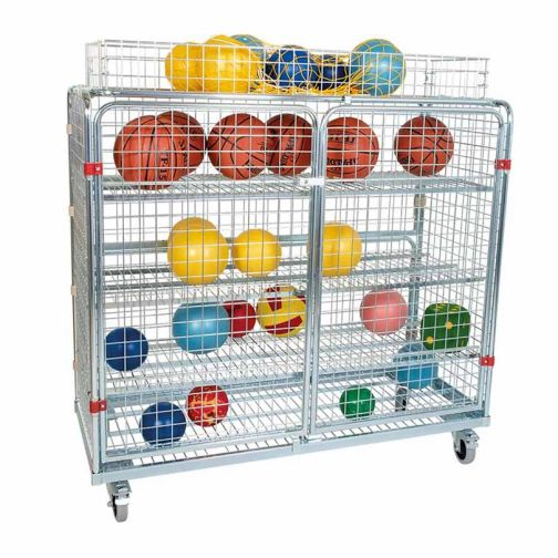 Shelf trolley with basket attachment ADB 1200