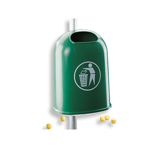 Waste Container - Pipe Post