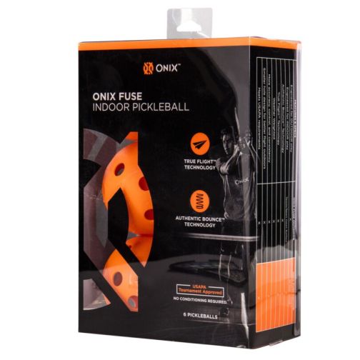 ONIX® Pickleball Fuse Indoor Orange 3-Pack