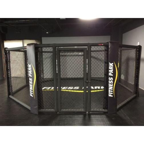 Floor-mounted MMA cage