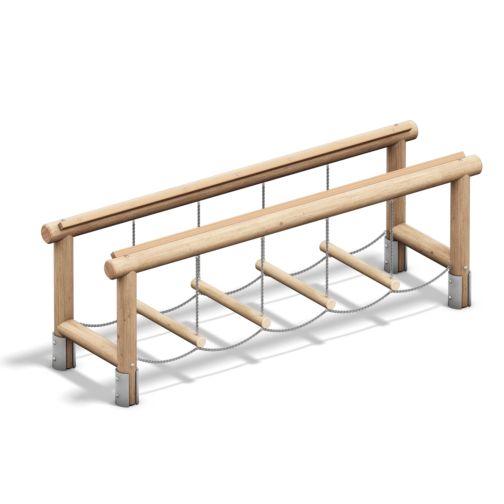 PLAYPARC® Balance and Climbing Park Element Swinging Bridge