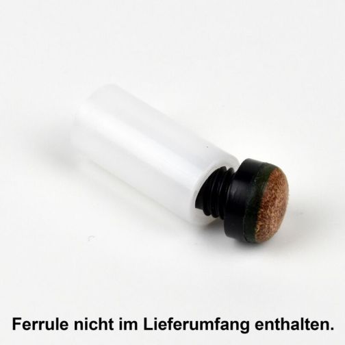Screw-on leather tips Ø 12 mm