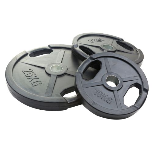 Power-Xtreme® Dumbbell Plate, Rubber-Coated, 50 mm