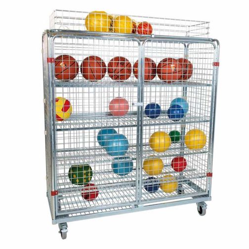 Shelf trolley with basket attachment ADB 1500