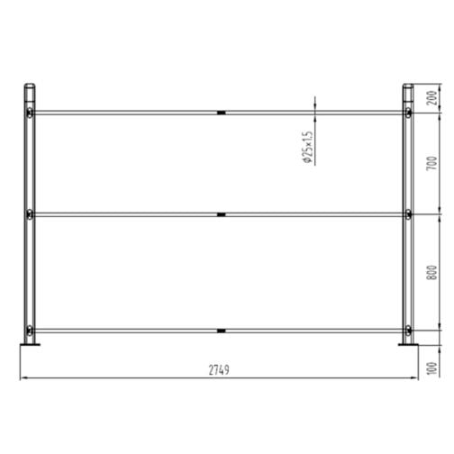 Sveltus® Gymnastics Ball Rack