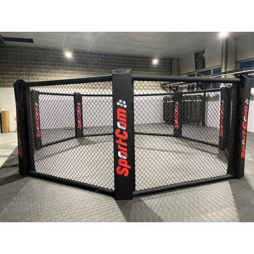 Floor-mounted MMA cage