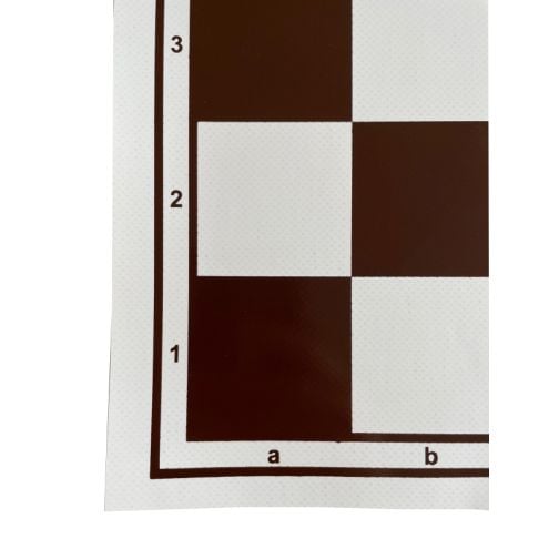 Chess board made of synthetic leather