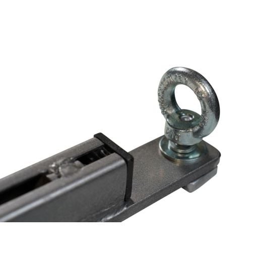 Spindle clamping technology for wall game rail
