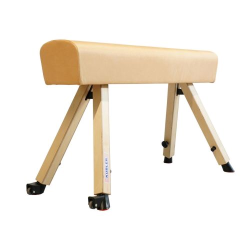 Kübler Sport® spring horse with wooden legs