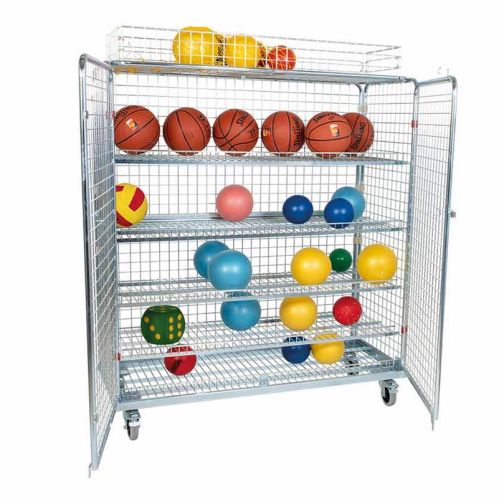 Shelf trolley with basket attachment ADB 1200