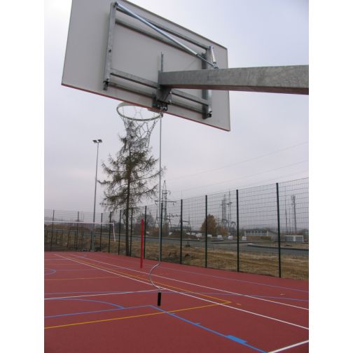 Kübler Sport® Basketball Hoop with Height Adjustment