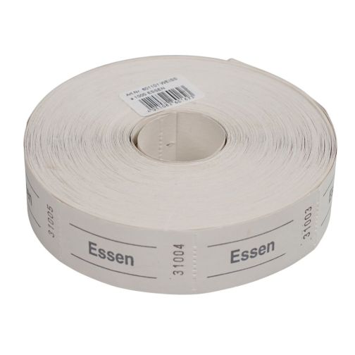 Token roll with 1000 tear-offs