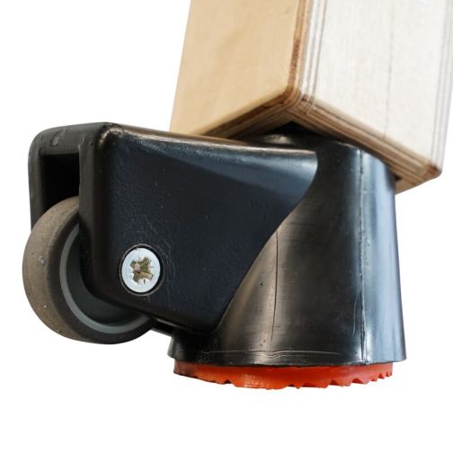 Kübler Sport® spring horse with wooden legs