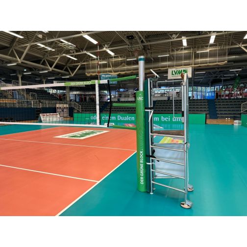 Volleyball referee stand
