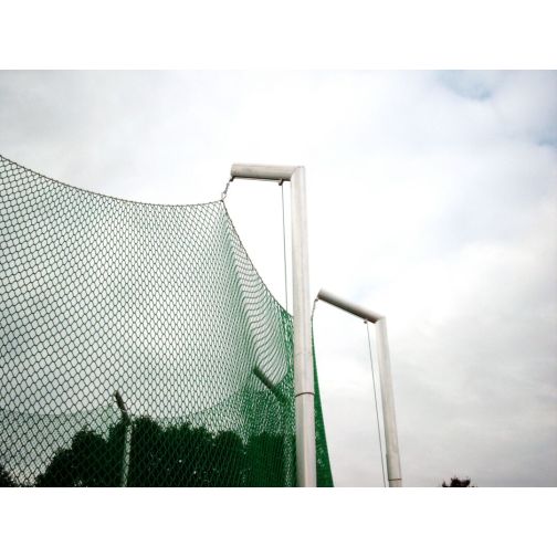 Pull-up device for safety nets