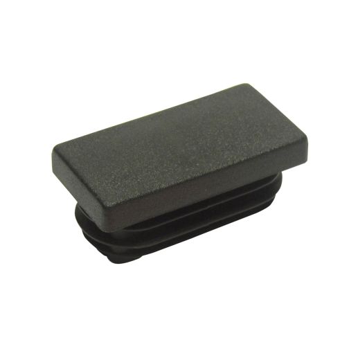 Plastic end cap, square-shaped