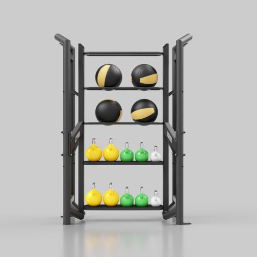 UpForm® Kettlebell and Ball Rack UF-012
