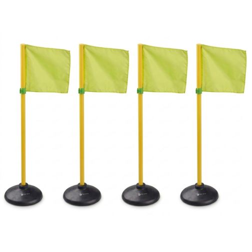 Kübler Sport® Grenzstangen 4er-Set MINI für Kunstrasen