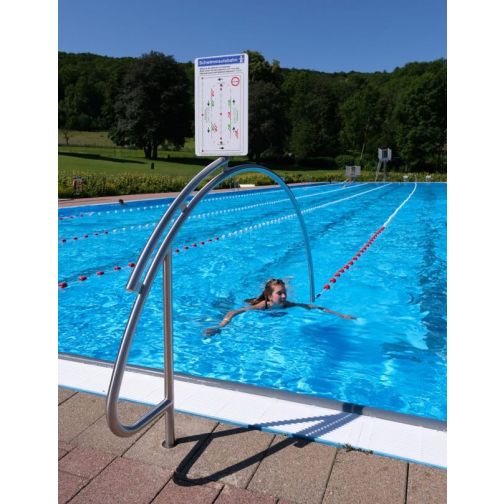 Swimming Pool Archway Stainless Steel