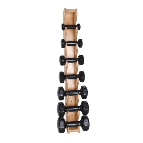 Kübler Sport® wall mount with fist dumbbells 0.5 - 5.0 kg