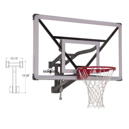 Goaliath® Basketball Wall System GoTek 54