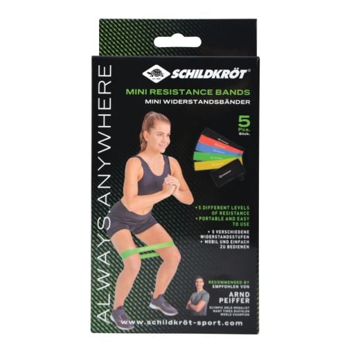 Schildkröt® Mini Resistance Band Set of 5