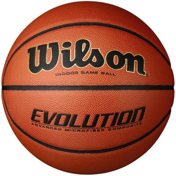 Wilson Reaction Pro Leather Basketball Ball Brown Tan 