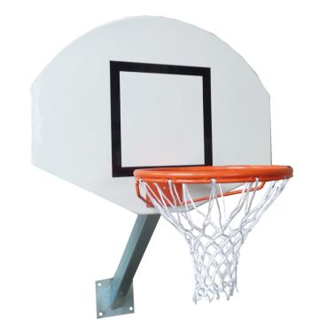 Basketball wall unit with target board