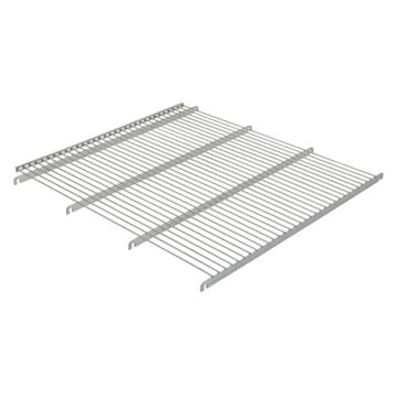 Wire mesh intermediate shelf